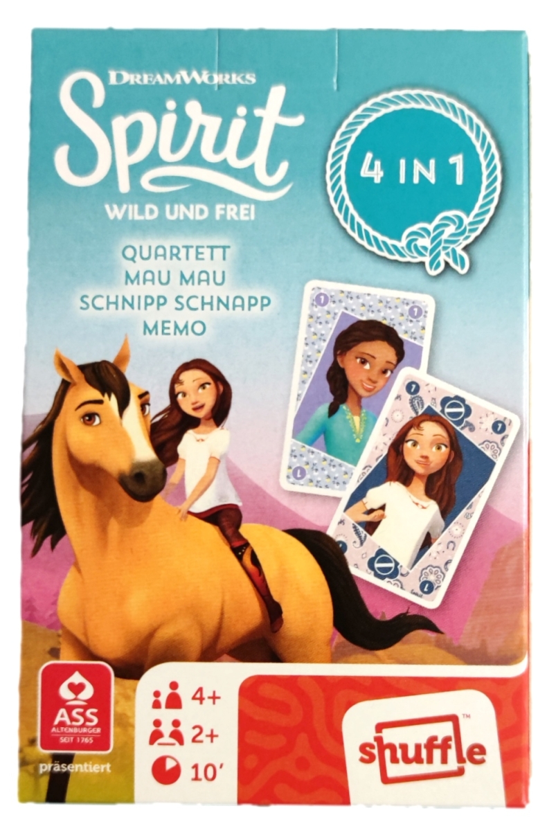 Spirit 4 in 1 Kartenspiel